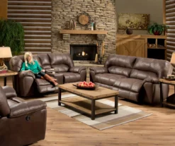 Stallion Brown Snuggle Up Recliner -Chic Furniture Store 810182518 810182519 810168898