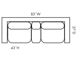 Stallion Brown Reclining Console Loveseat -Chic Furniture Store 810182519 5