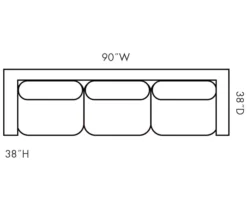 Pindall Brown Sofa -Chic Furniture Store 810324008 5
