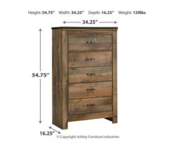 Trinell 5-Drawer Chest -Chic Furniture Store 810337768 8