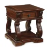 Alymere Rustic Brown End Table -Chic Furniture Store 810363199