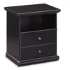 Maribel Black Nightstand -Chic Furniture Store 810363205