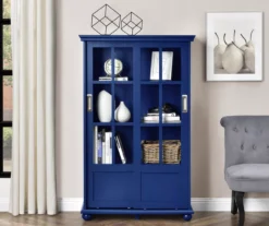 Ameriwood Glass Door 4-Shelf Bookcases -Chic Furniture Store 810369291