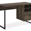 Distressed Brown Oak Desk 2 Distressed Brown Oak Desk -Chic Furniture Store 810369306 1 1