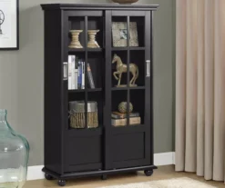 Ameriwood Glass Door 4-Shelf Bookcases -Chic Furniture Store 810369311