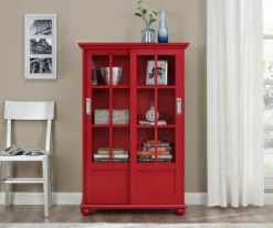 Ameriwood Glass Door 4-Shelf Bookcases -Chic Furniture Store 810369312