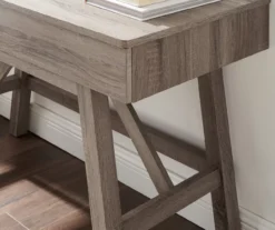 Margo Gray 2-Drawer Wood Desk -Chic Furniture Store 810386284 A0 8