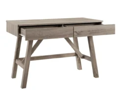 Margo Gray 2-Drawer Wood Desk -Chic Furniture Store 810386284 A8 4