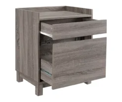 Margo Gray 2-Drawer Filing Cabinet 20 Margo Gray 2-Drawer Filing Cabinet -Chic Furniture Store 810386285 A8 5