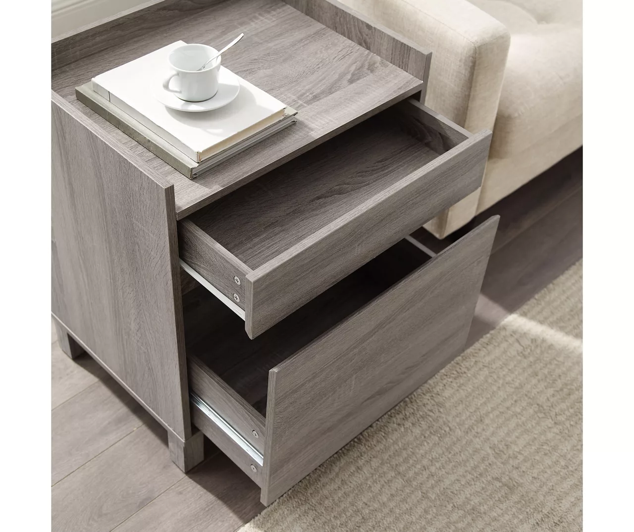 Margo Gray 2-Drawer Filing Cabinet 12 Margo Gray 2-Drawer Filing Cabinet - Image 10