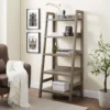 Margo Gray 5-Shelf Ladder Bookcase 1 Margo Gray 5-Shelf Ladder Bookcase -Chic Furniture Store 810386286 B0