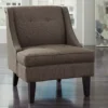 Clarinda Brown Accent Chair -Chic Furniture Store 810389262 1