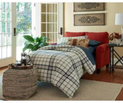 Absalom Natural Chenille Pouf -Chic Furniture Store 810389289 2