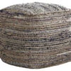 Absalom Natural Chenille Pouf -Chic Furniture Store 810389289 4