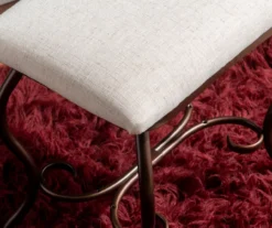 Heather Metal Adjustable Mirror Vanity Set With Stool -Chic Furniture Store 810389409 A8 9