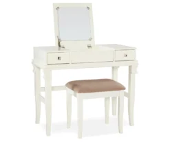 Martha Mirror Vanity Set With Stool -Chic Furniture Store 810389524 2 1