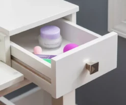 Martha Mirror Vanity Set With Stool -Chic Furniture Store 810389524 B8