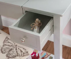 Butterfly Mirror Vanity Set With Stool -Chic Furniture Store 810389544 B0 3