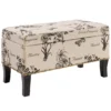 Claudia Botanical Storage Ottoman