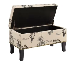 Claudia Botanical Storage Ottoman -Chic Furniture Store 810389625 A0 4