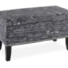 Claudia Gray Script Storage Ottoman 1 Claudia Gray Script Storage Ottoman -Chic Furniture Store 810389626 1