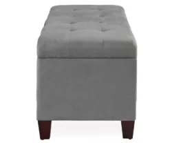 Erin Gray Padded Shoe Storage Ottoman -Chic Furniture Store 810389631 3
