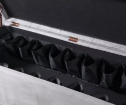 Erin Gray Padded Shoe Storage Ottoman -Chic Furniture Store 810389631 4