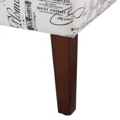 Shelby Script Armless Accent Chair -Chic Furniture Store 810389655 6