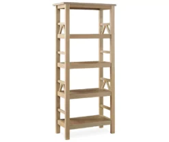 Chic Furniture Store 48 Rockford Rustic Gray 4-Shelf Bookcase