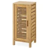 Pierce Bamboo Single Door Floor Cabinet
