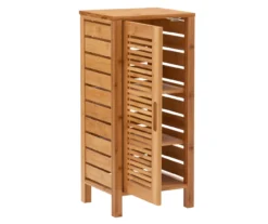 Pierce Bamboo Single Door Floor Cabinet -Chic Furniture Store 810389686 A0 3