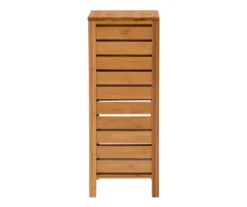 Pierce Bamboo Single Door Floor Cabinet -Chic Furniture Store 810389686 A1