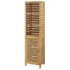 Pierce Bamboo 3-Shelf Tall Cabinet -Chic Furniture Store 810389688 1