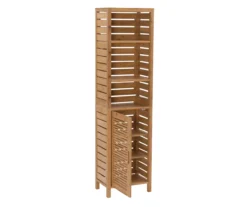 Pierce Bamboo 3-Shelf Tall Cabinet -Chic Furniture Store 810389688 A0 3