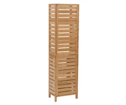 Pierce Bamboo 3-Shelf Tall Cabinet -Chic Furniture Store 810389688 A2 1