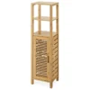 Pierce Bamboo 5-Shelf Mid Cabinet 2 Pierce Bamboo 5-Shelf Mid Cabinet -Chic Furniture Store 810389690 1