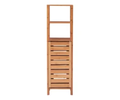 Pierce Bamboo 5-Shelf Mid Cabinet -Chic Furniture Store 810389690 A2 2