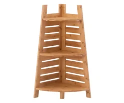 Pierce Bamboo 3-Tier Corner Shelf 22 Pierce Bamboo 3-Tier Corner Shelf -Chic Furniture Store 810389691 A0 2