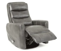 Real Living Bolero Faux Leather Swivel Glider Recliner -Chic Furniture Store 810394206 1