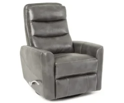 Real Living Bolero Faux Leather Swivel Glider Recliner -Chic Furniture Store 810394206 5