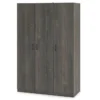 Rodeo Weathered Oak 3-Door Wardrobe -Chic Furniture Store 810409561