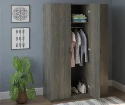 Rodeo Weathered Oak 3-Door Wardrobe -Chic Furniture Store 810409561 21
