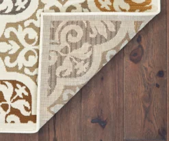 Gaines Warm White Indoor/Outdoor Area Rugs -Chic Furniture Store 810413007 1