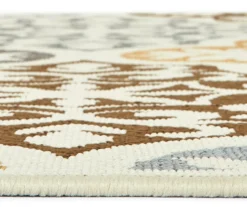 Gaines Warm White Indoor/Outdoor Area Rugs -Chic Furniture Store 810413007 5
