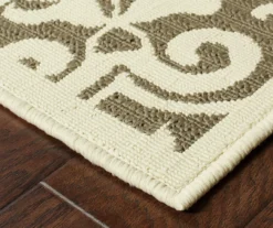 Gaines Warm White Indoor/Outdoor Area Rugs -Chic Furniture Store 810413009 2