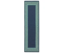 Kimbell Navy Blue Indoor/Outdoor Area Rugs -Chic Furniture Store 810413043