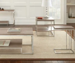 Lucia Brown Chairside End Table -Chic Furniture Store 810422656 810422657 810422660 810422821