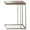 Lucia Brown Chairside End Table -Chic Furniture Store 810422660 2