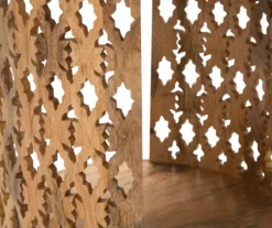 Brinley Starburst Cutout Round End Table 7 Brinley Starburst Cutout Round End Table -Chic Furniture Store 810422910 3