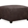 Passage Mocha Cube Ottoman -Chic Furniture Store 810430017
